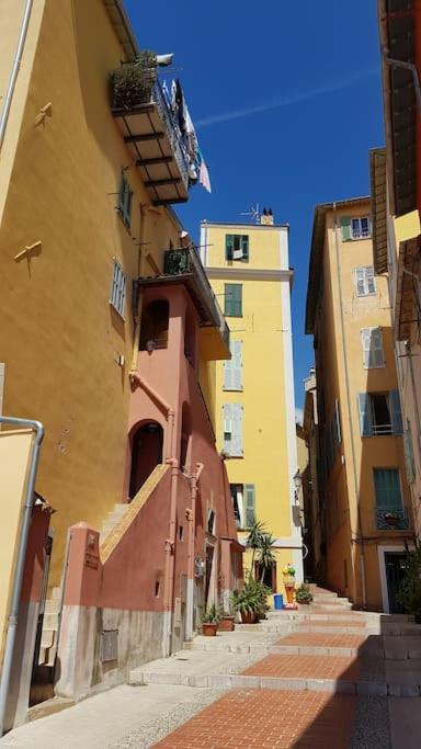 Appartement Bord De Mer Avec Garage Menton Eksteriør bilde